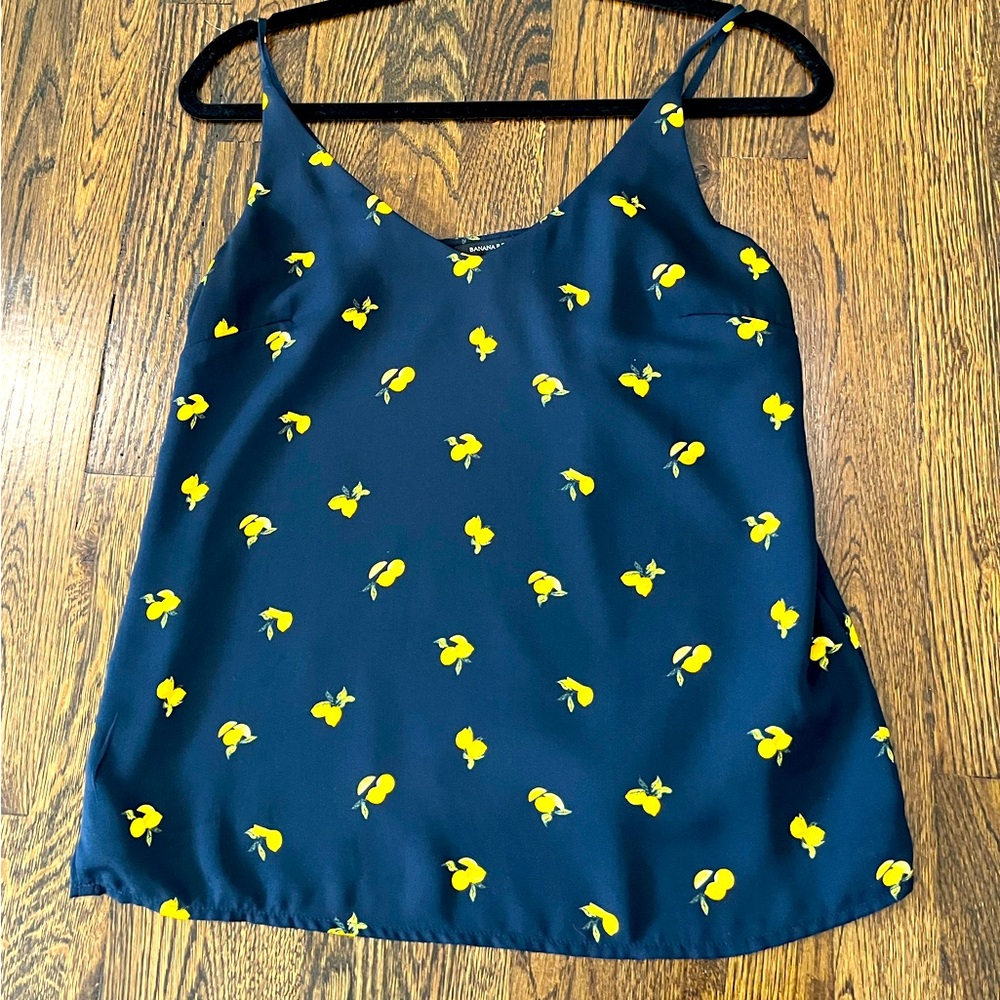 Banana republic lemon tank
